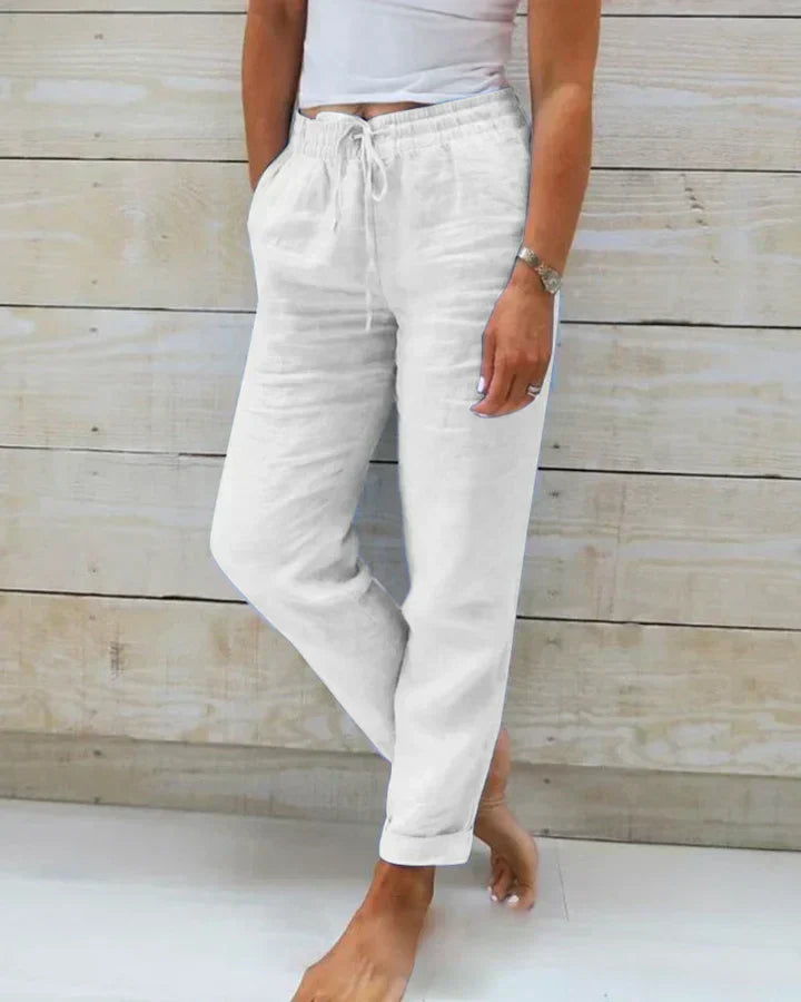 JO | Fitted and airy pants