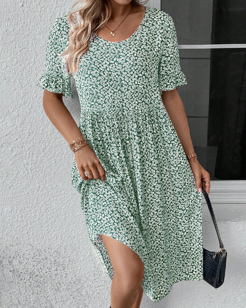 JO | Floral midi dress