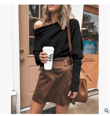 JO | Sexy off-shoulder sweater