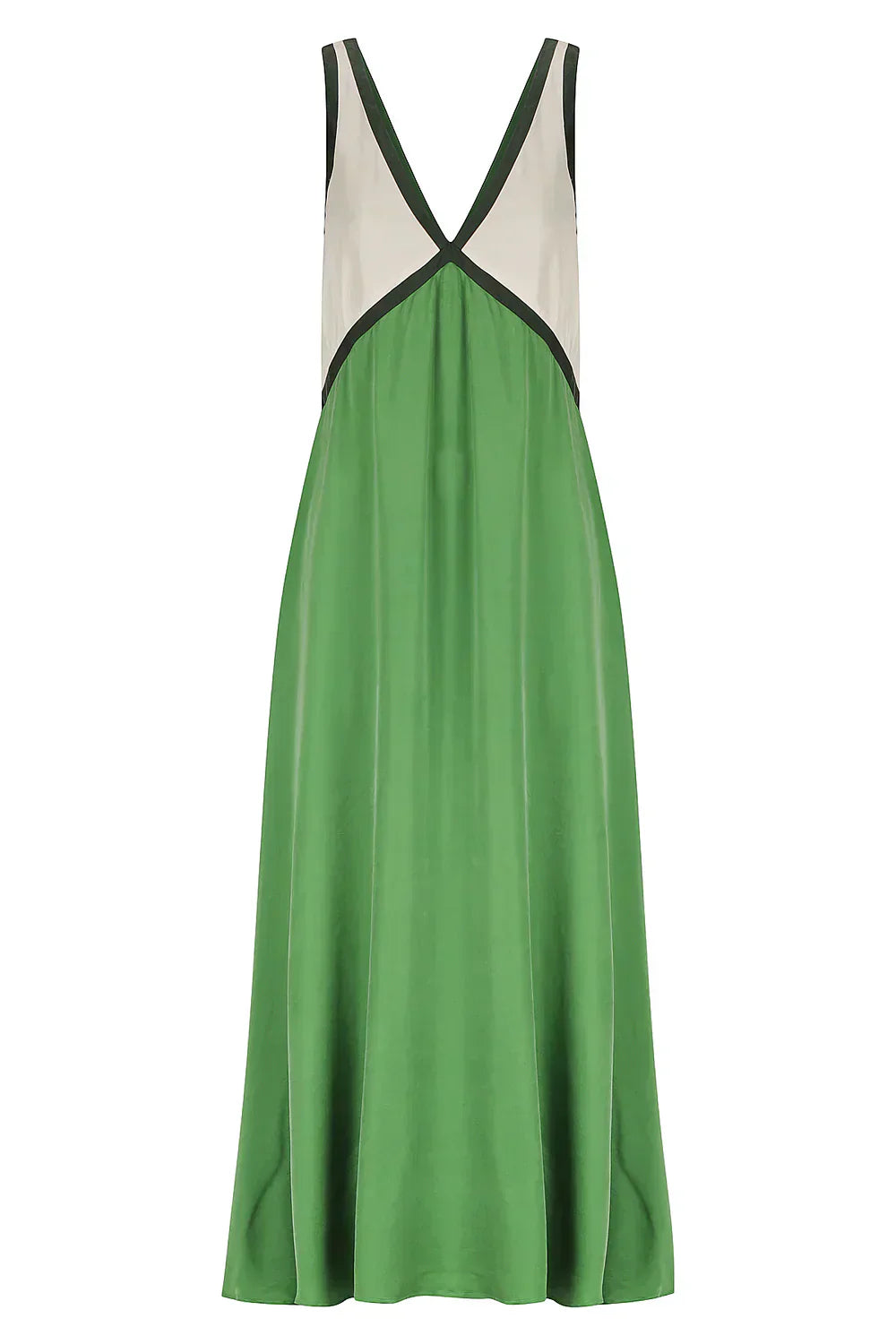 JO | Lightweight maxi dress with V-neckline