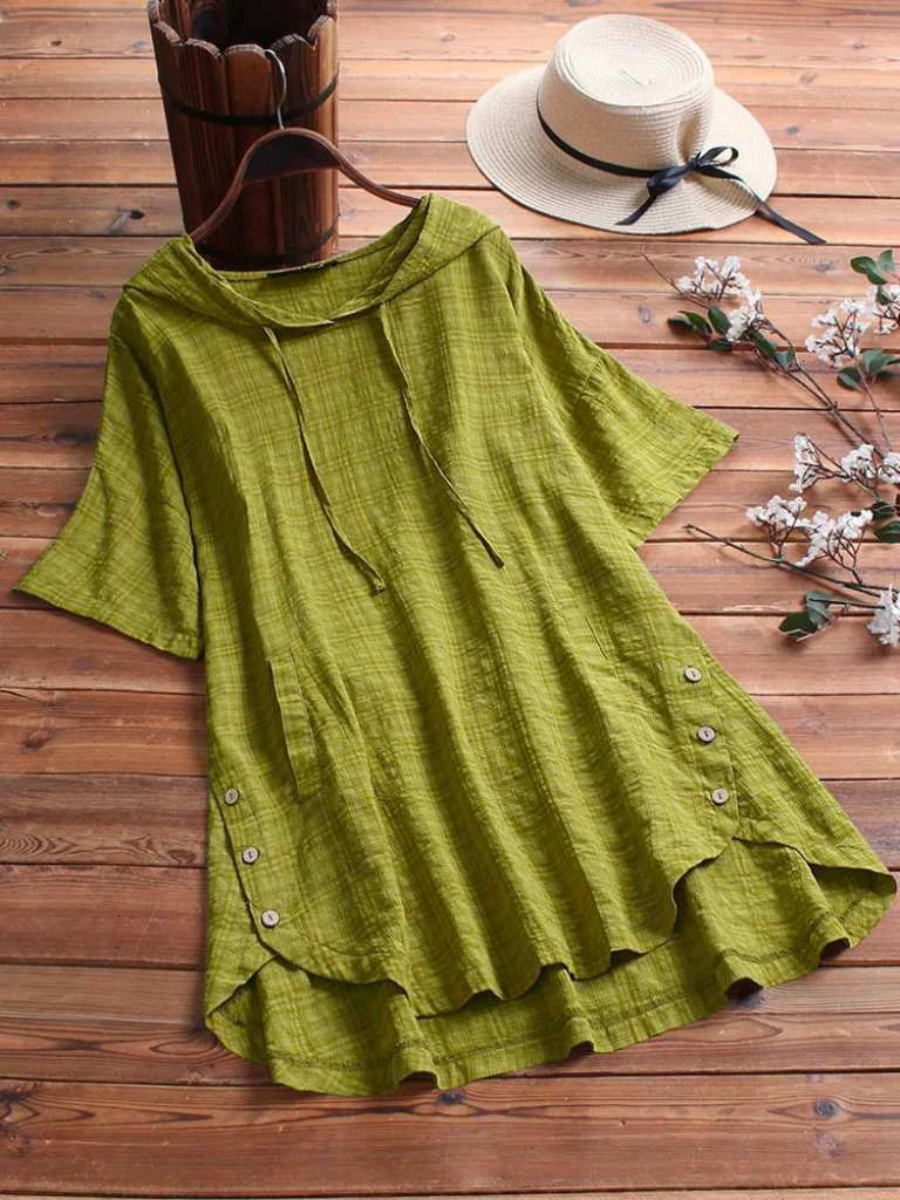JO | Vintage & Stylish Loose Blouse