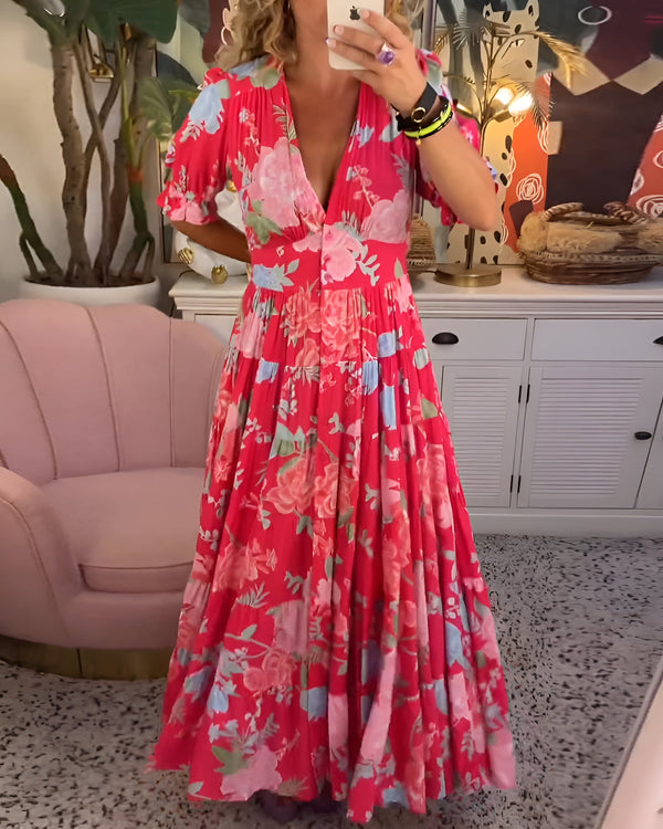 JO | LANA ���� SUMMER BLOSSOM MAXI DRESS