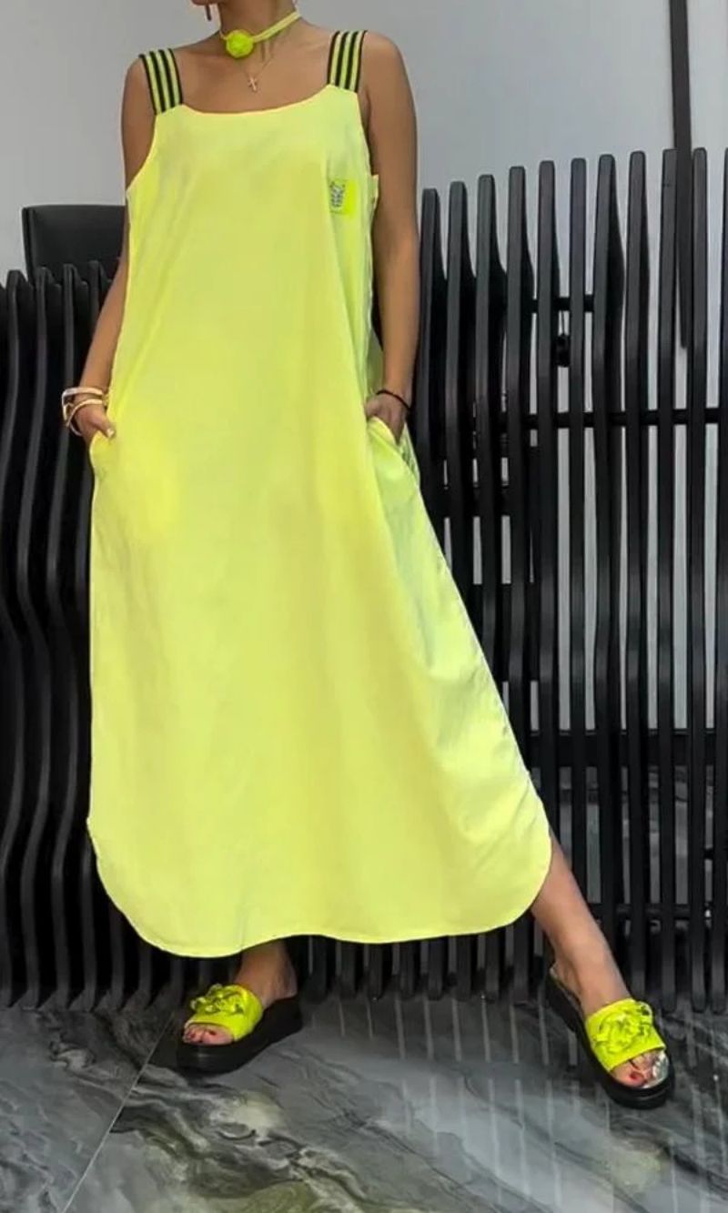 JO | Vibrating maxi dress