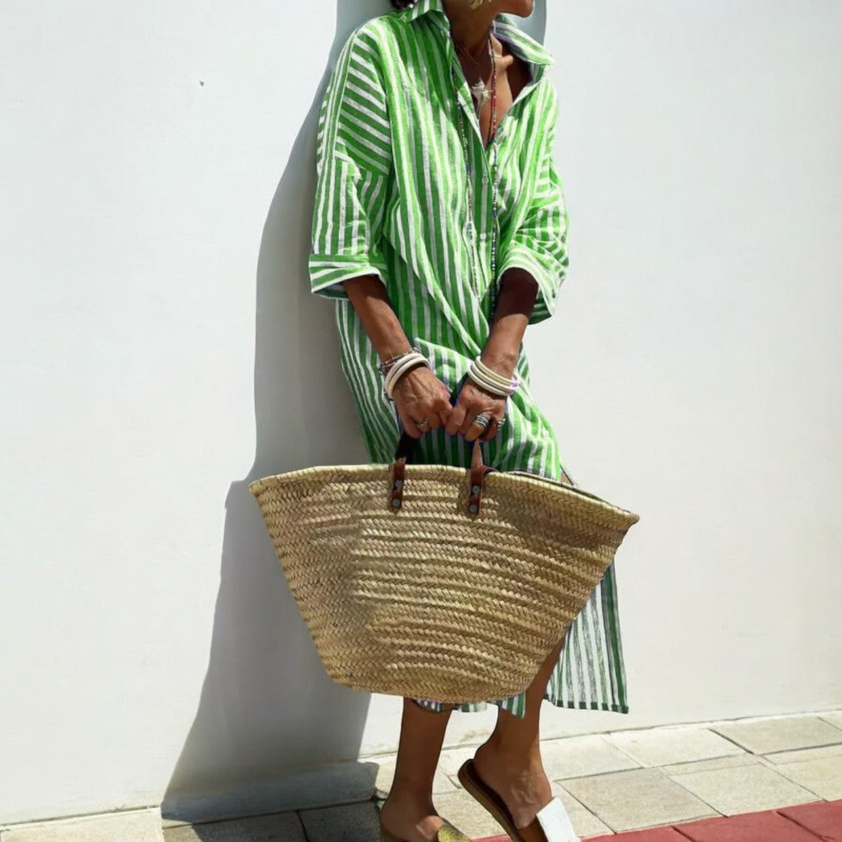 JO | striped shirt dress for women in a comfortable fit