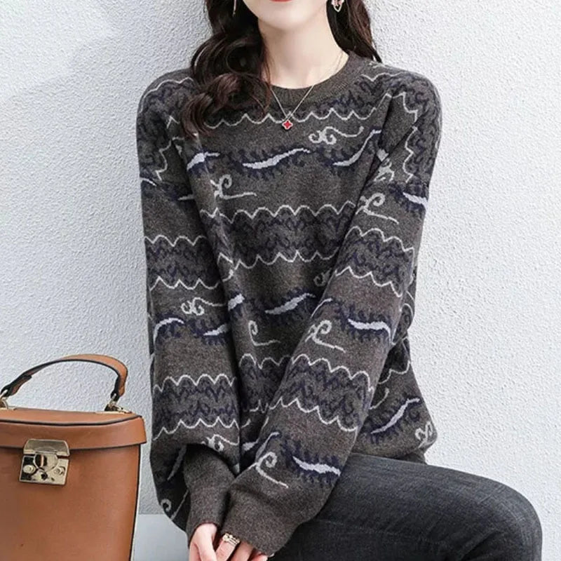JO | Chic patterned sweater