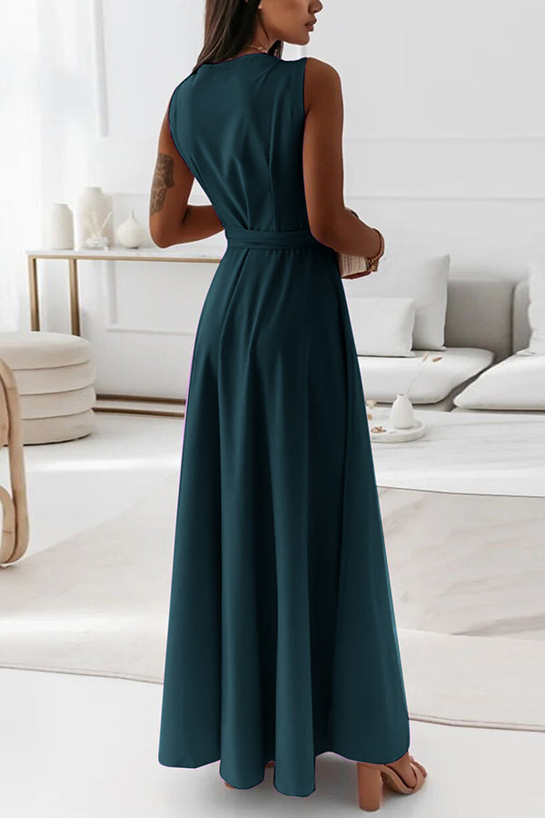 JO | Wrap strap maxi dress
