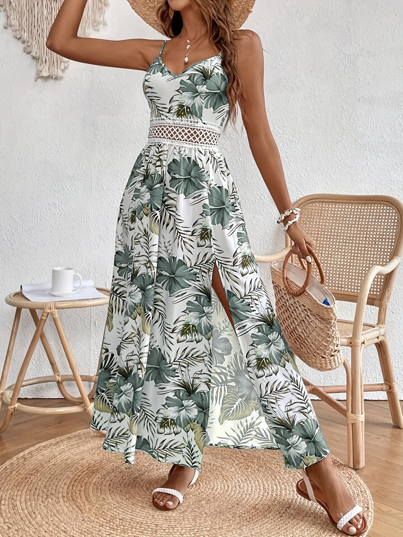 JO | Elegant floral maxi dress