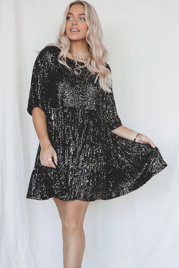 JO | Sequin glittering mini dress