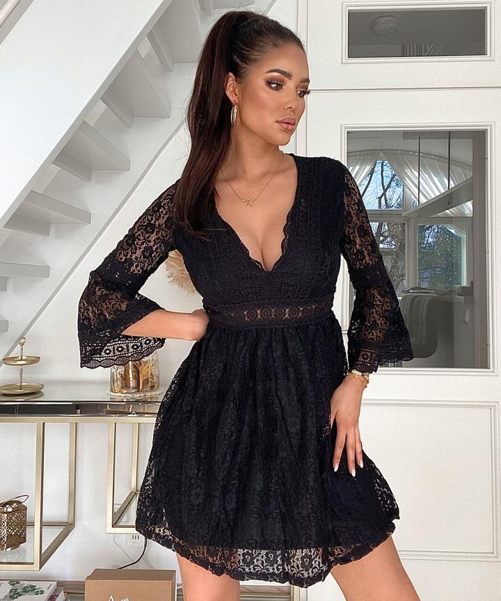 JO | Lace-up shirt dress