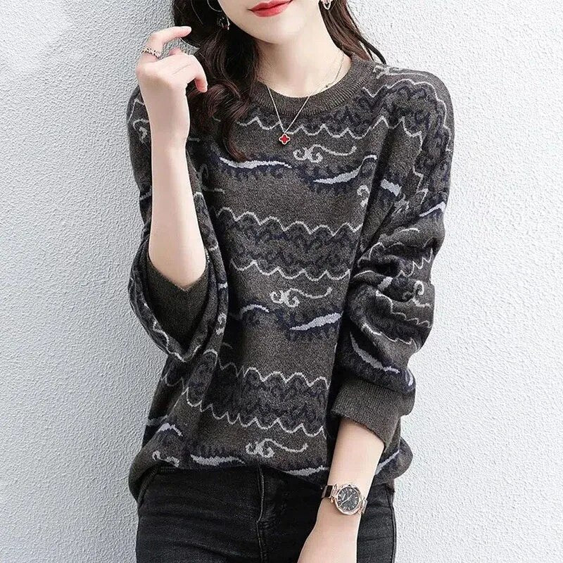 JO | Chic patterned sweater