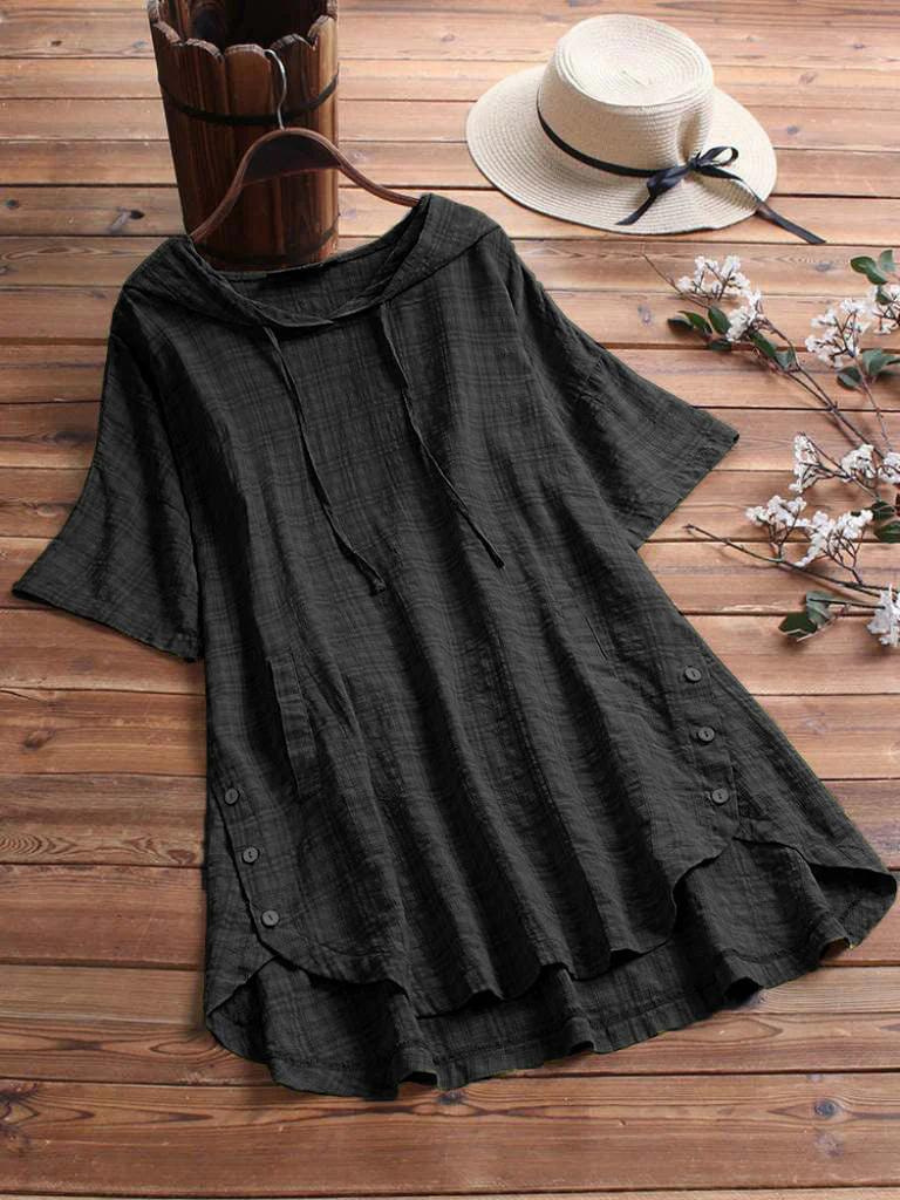 JO | Vintage & Stylish Loose Blouse