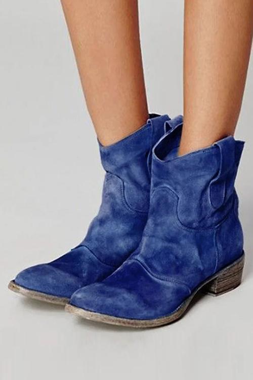 JO | Supported suede ankle boots