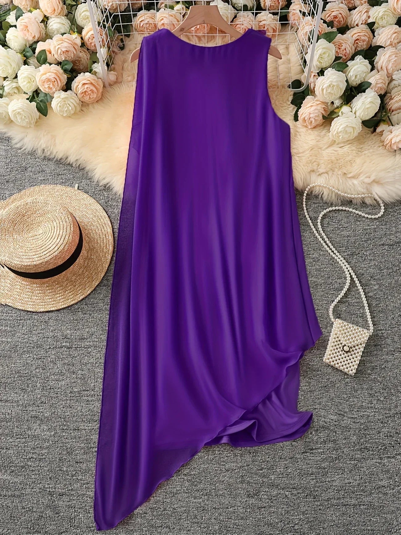 JO | TIMELESS SLEEVELESS MIDI DRESS