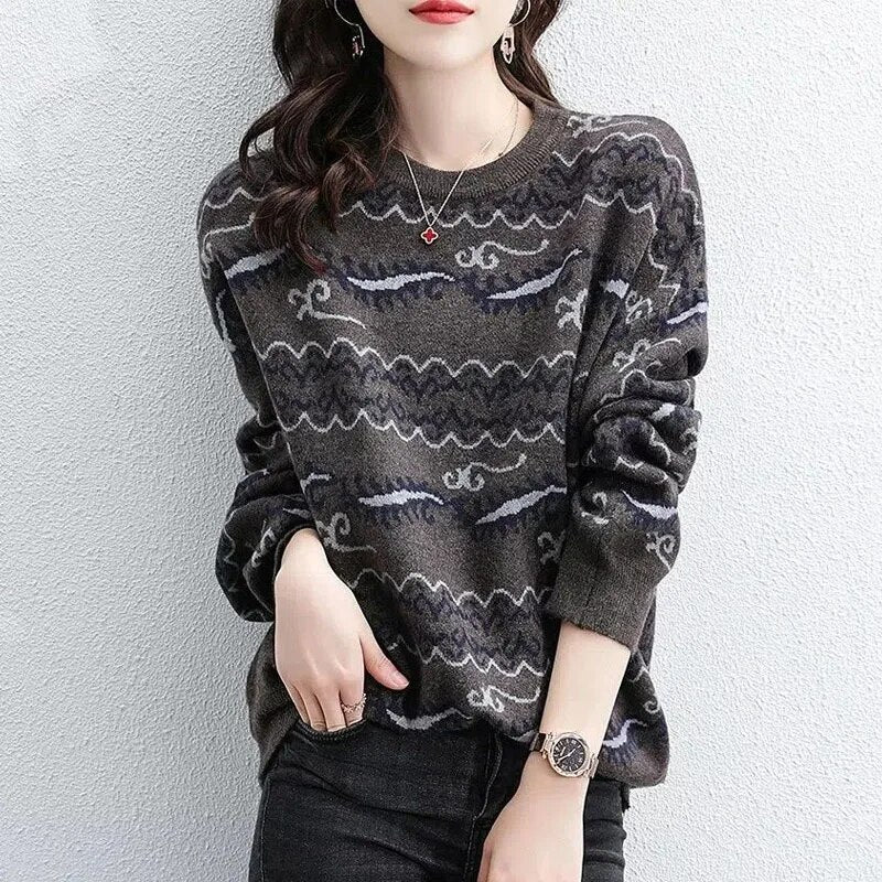 JO | Chic patterned sweater