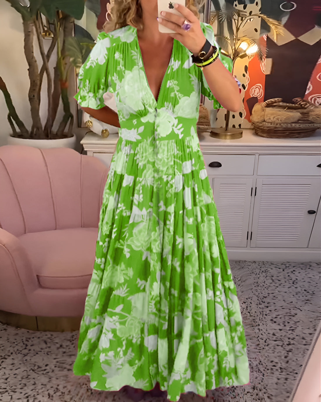 JO | LANA ���� SUMMER BLOSSOM MAXI DRESS