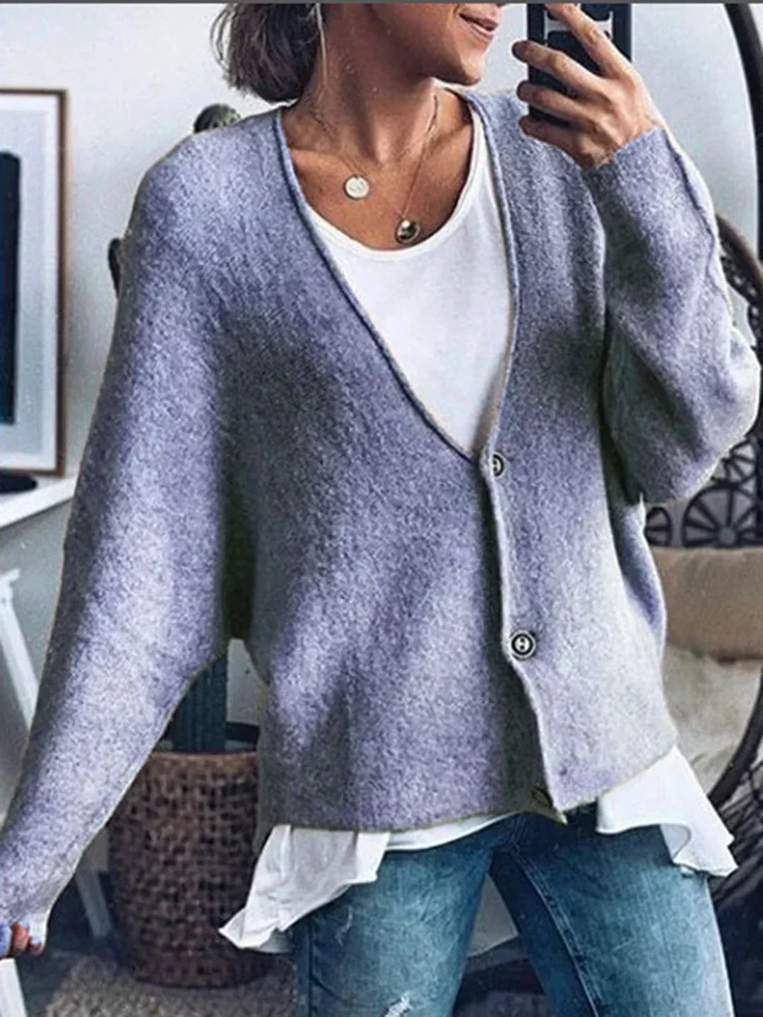 JO | Relaxed and stylish winter cardigan
