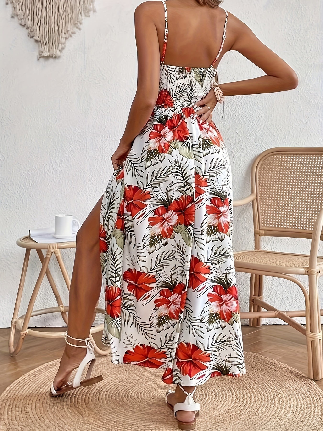 JO | Elegant floral maxi dress