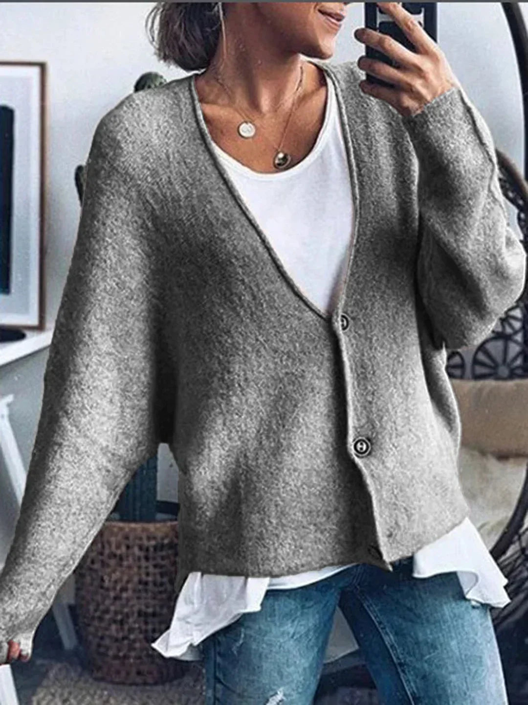 JO | Relaxed and stylish winter cardigan