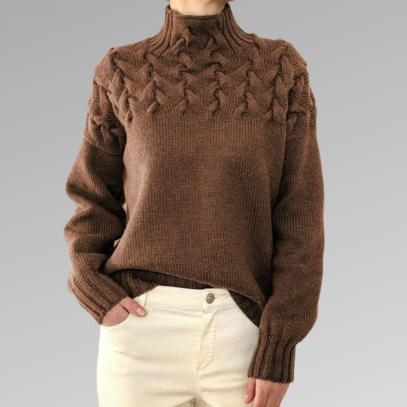 JO | Fashionable and minimalist winter sweater