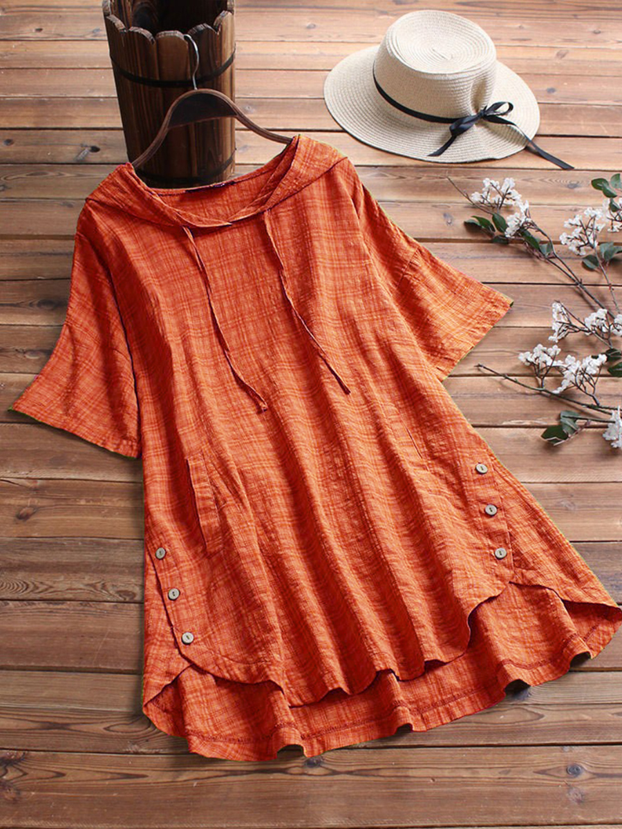 JO | Vintage & Stylish Loose Blouse