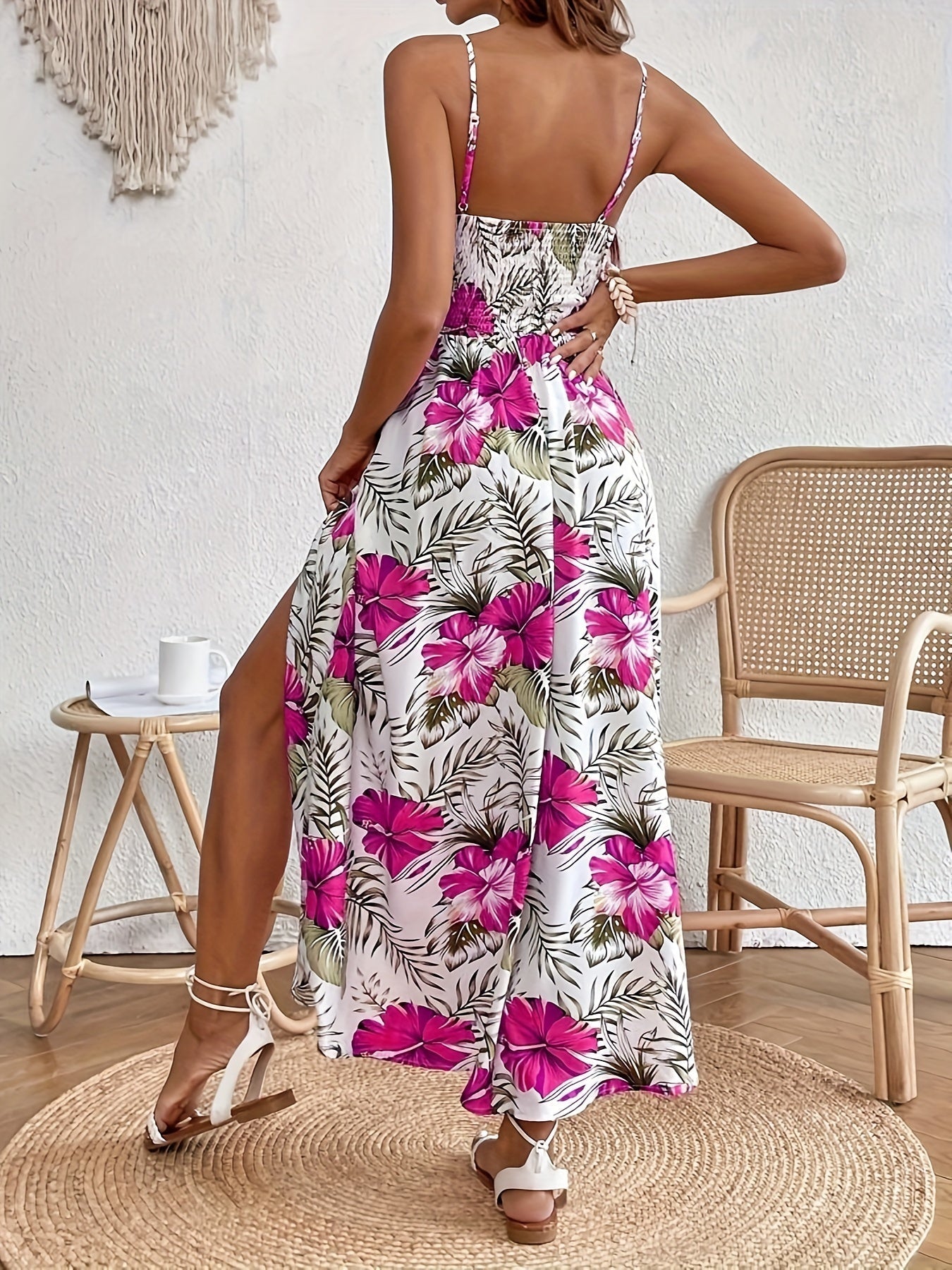 JO | Elegant floral maxi dress