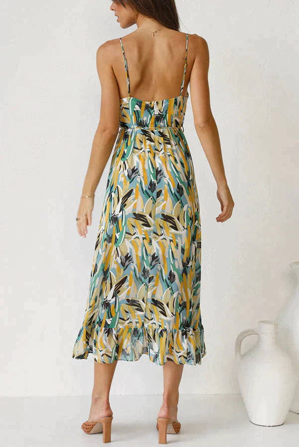 JO | Colorful midi dress