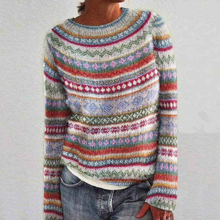 JO | Elegant sweater with pattern