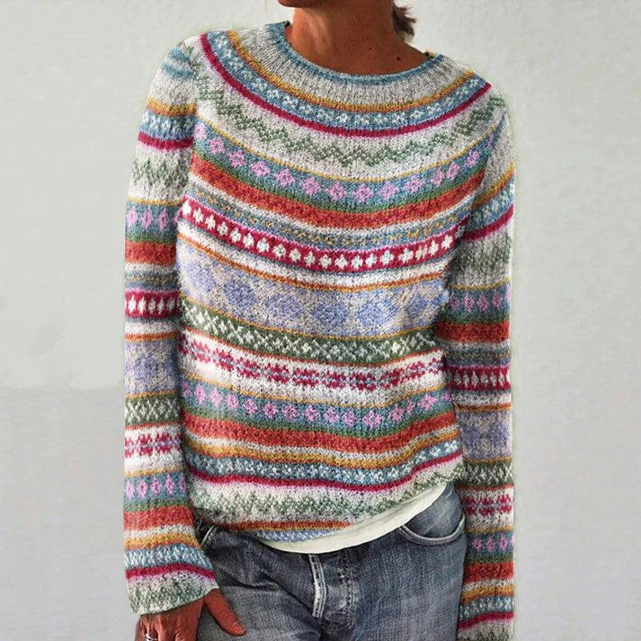 JO | Elegant sweater with pattern