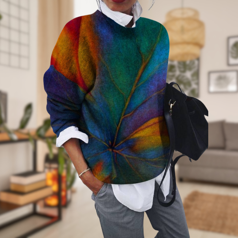 JO | Stylish sweater with color gradient