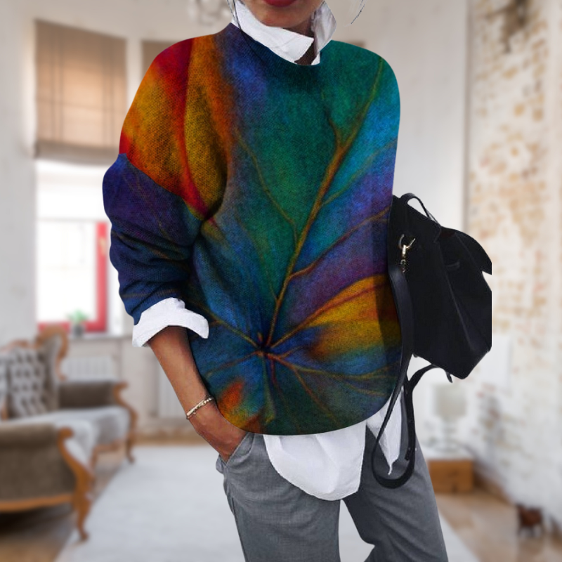 JO | Stylish sweater with color gradient