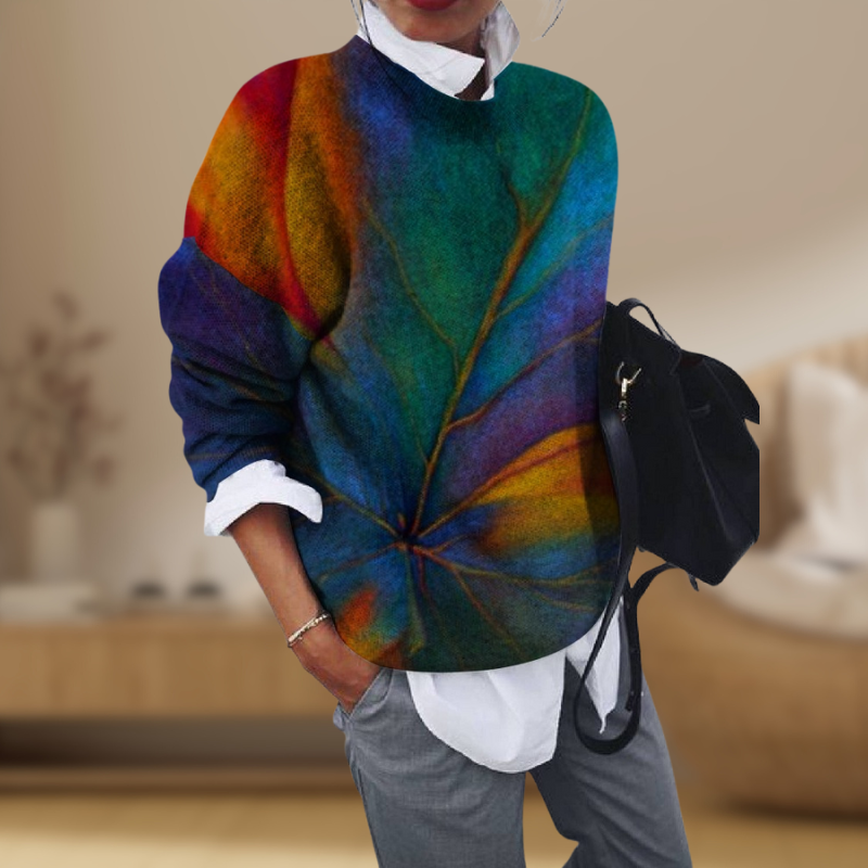 JO | Stylish sweater with color gradient