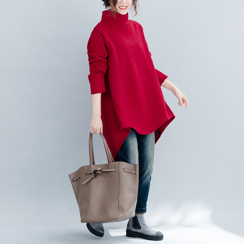 JO | Fashionable mid-length sweater