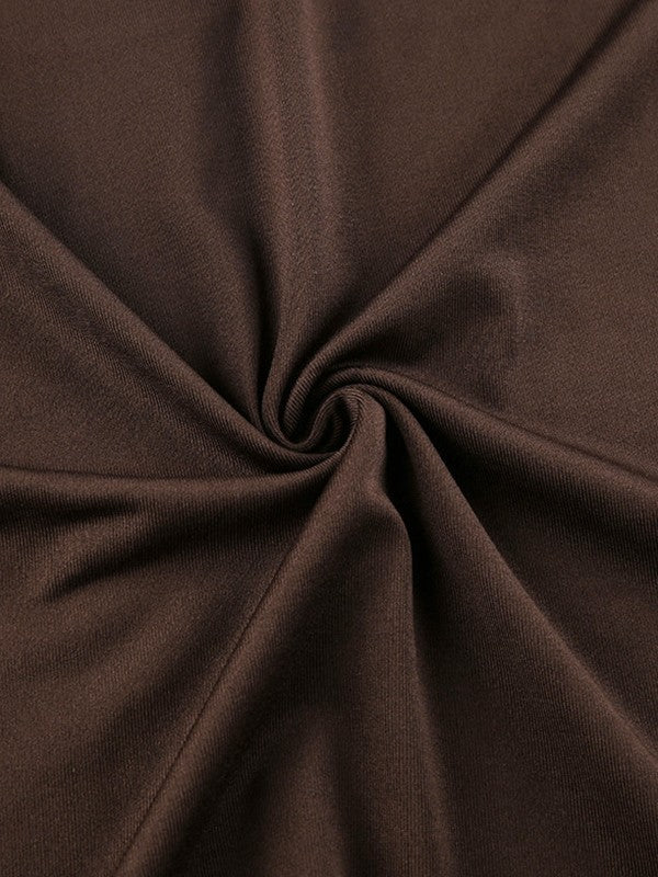 JO | Vintage brown slip mini dress