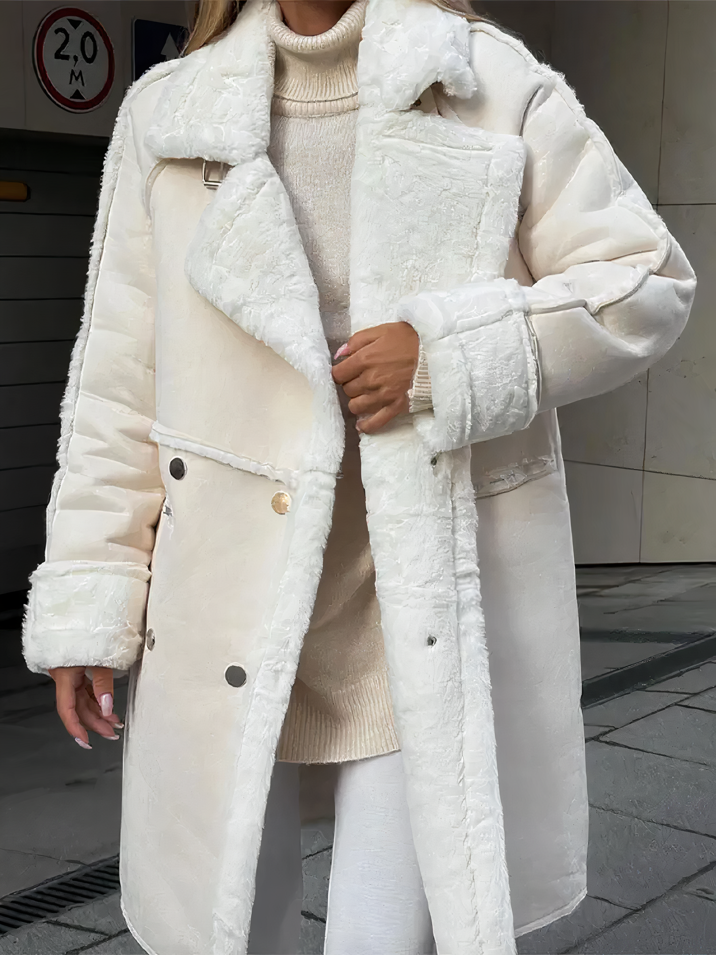 JO | Luxurious winter coat lined with faux fur