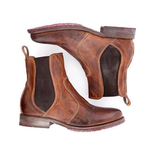 JO | women's ankle boots in vintage-style leather
