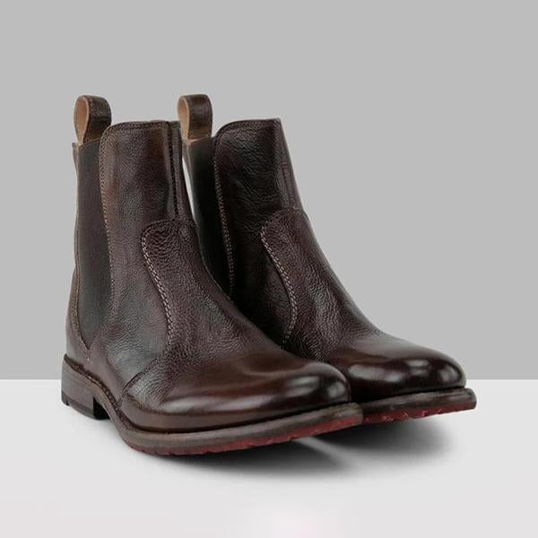 JO | women's ankle boots in vintage-style leather