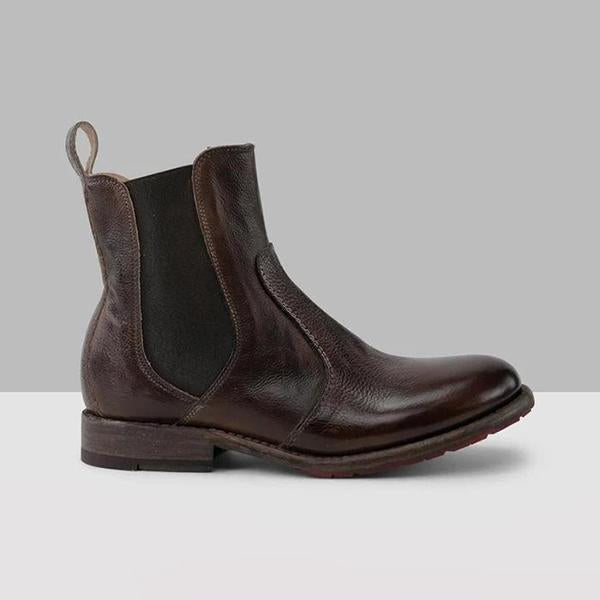 JO | women's ankle boots in vintage-style leather