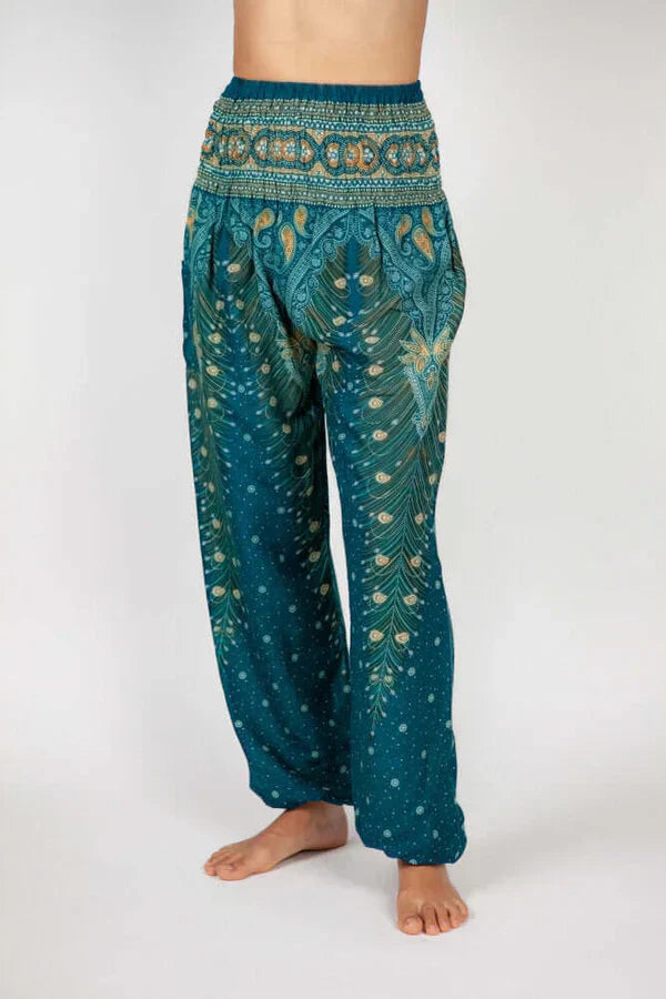 JO | Tasha|Oriental volcano harem pants