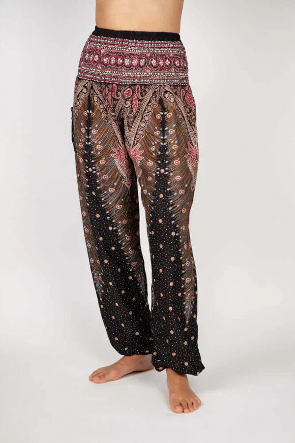JO | Tasha|Oriental volcano harem pants