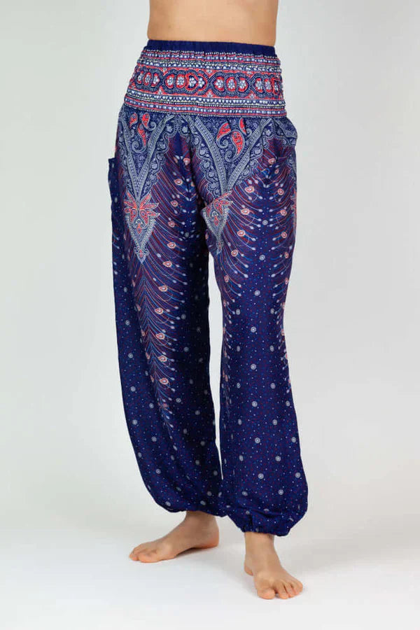JO | Tasha|Oriental volcano harem pants
