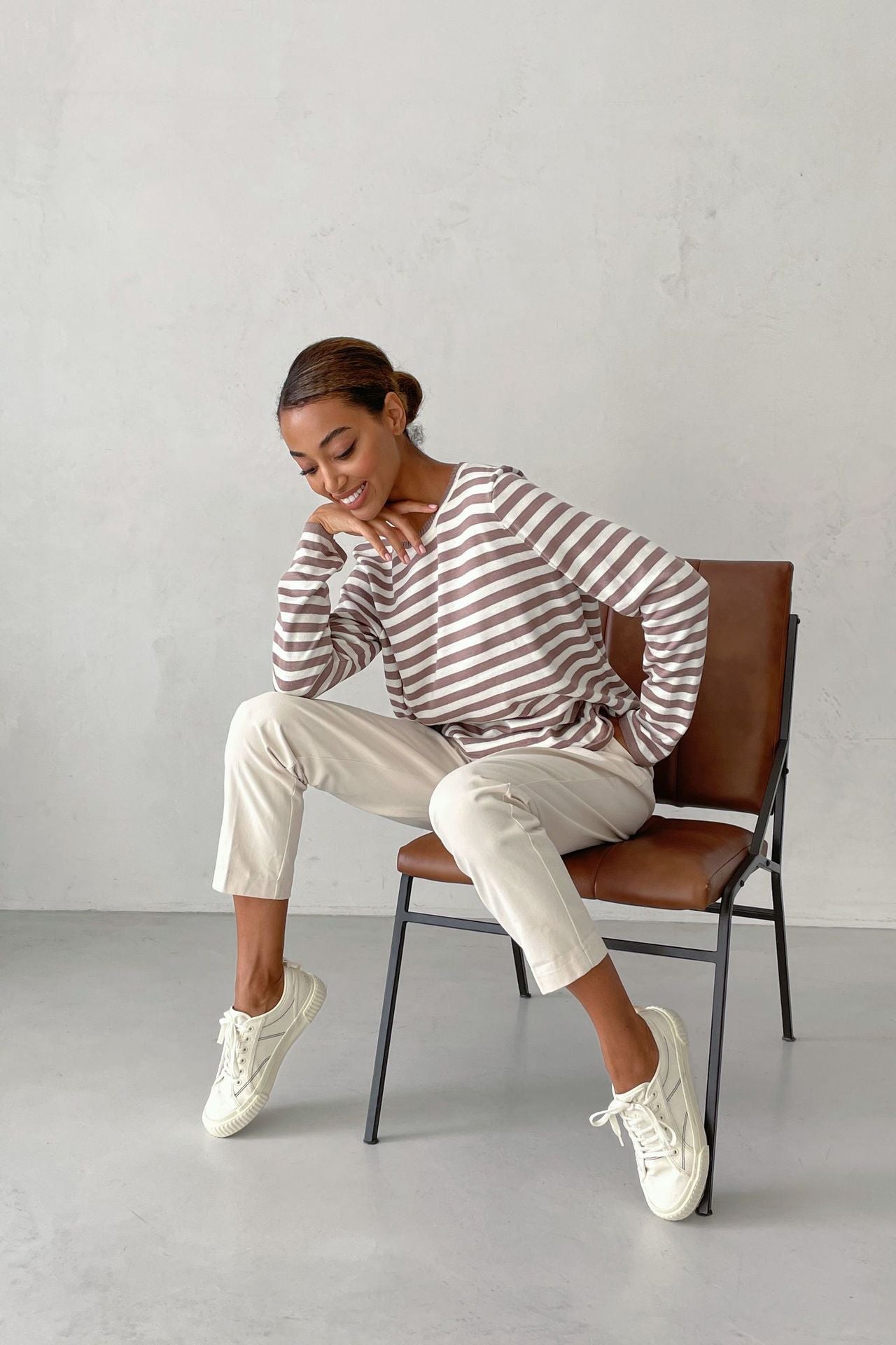 JO | Classic striped sweater