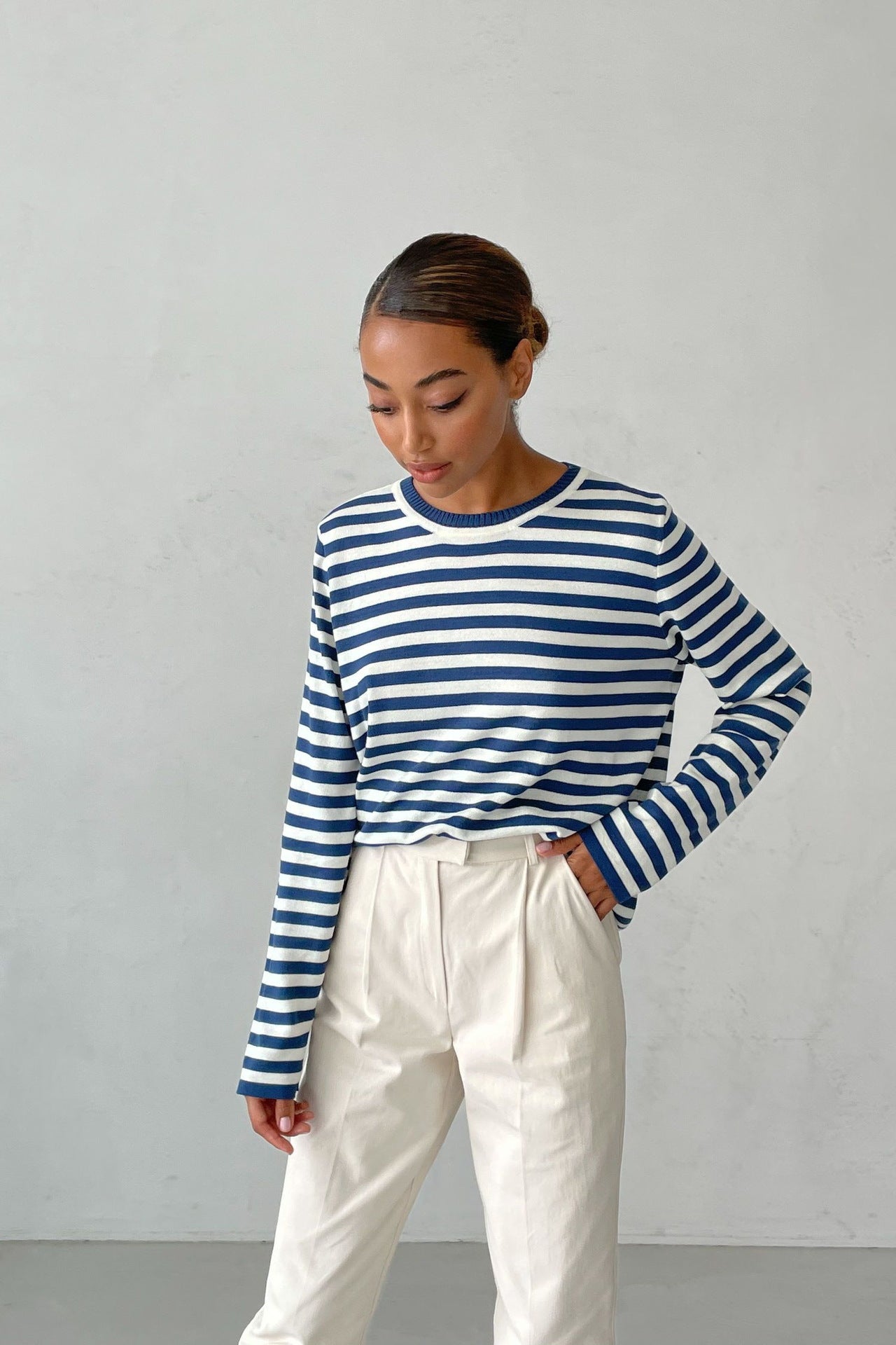 JO | Classic striped sweater