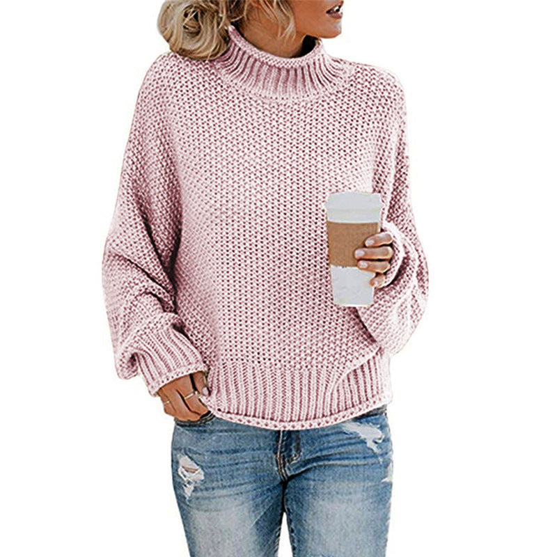 JO | Thick sweater with high neckline
