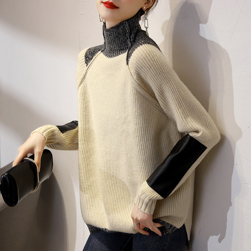 JO | Versatile retro knitted sweater