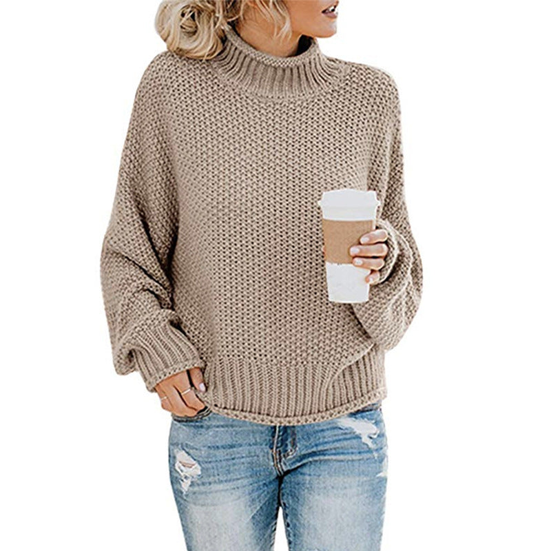 JO | Thick sweater with high neckline