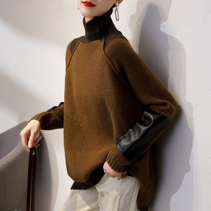 JO | Versatile retro knitted sweater