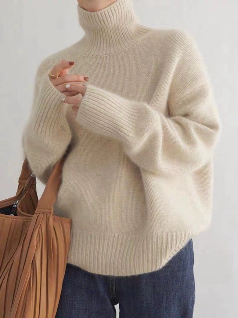 JO | Cashmere turtleneck sweater