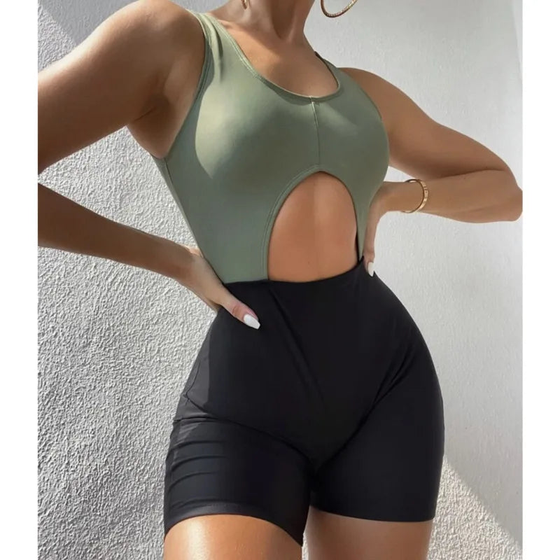 JO | Push Up Swimsuit Summer Sexy One Piece Print