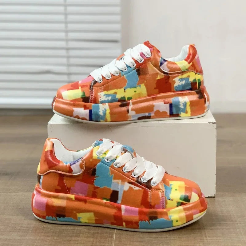 JO | Vibrant graffiti-style sneakers