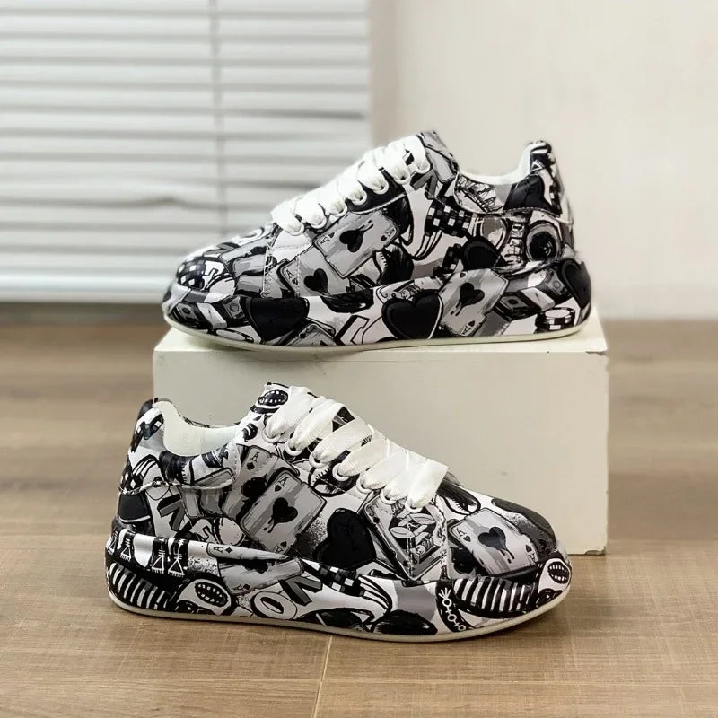 JO | Vibrant graffiti-style sneakers